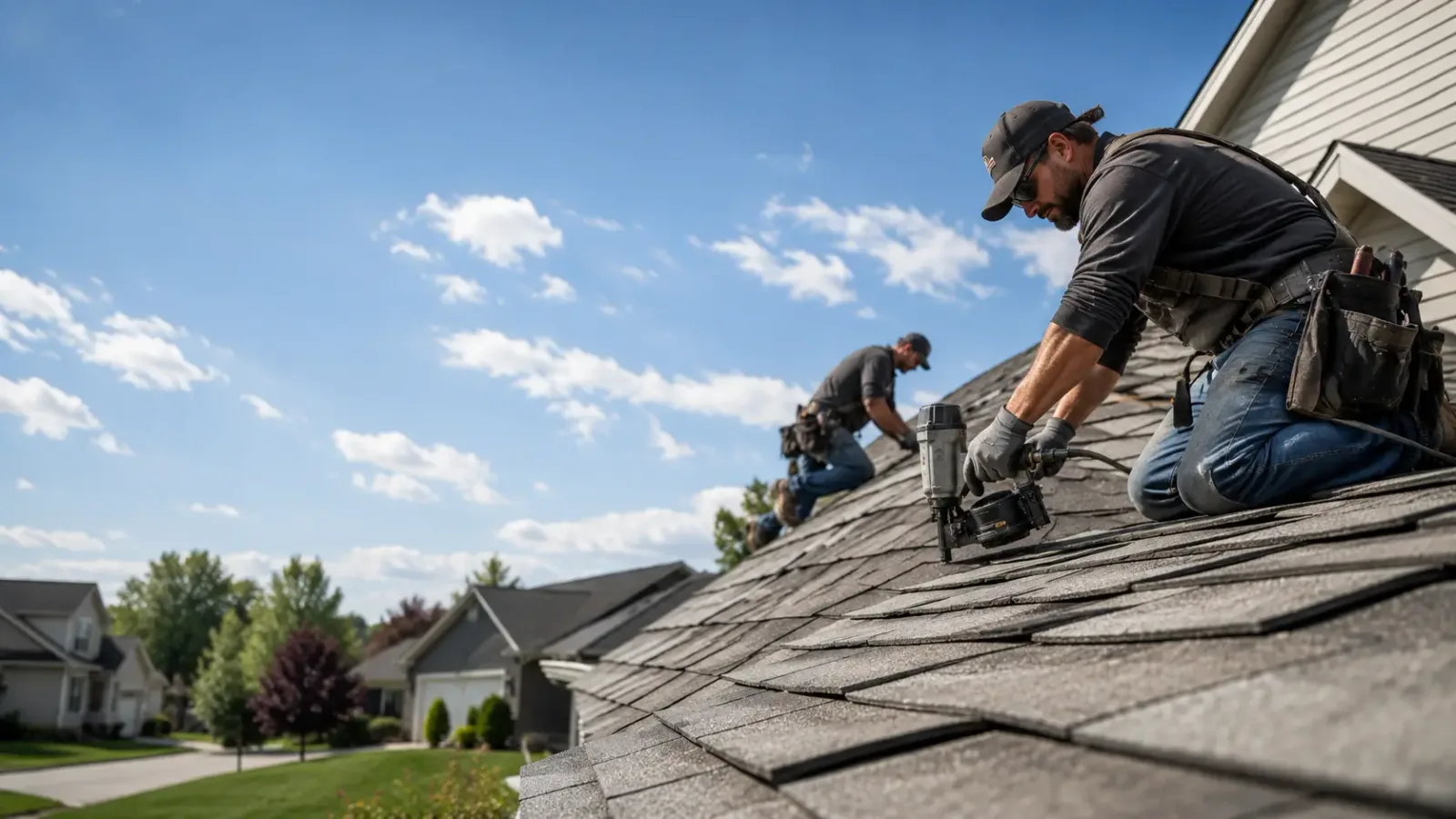 Storm Damage Roof Repair in Morris, IL near me